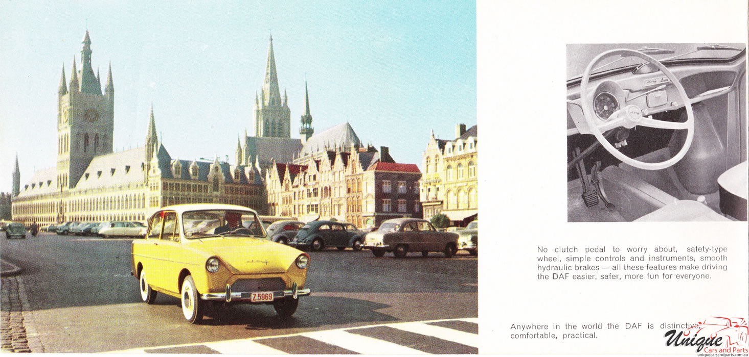 1961 DAF 600 USA Brochure Page 4